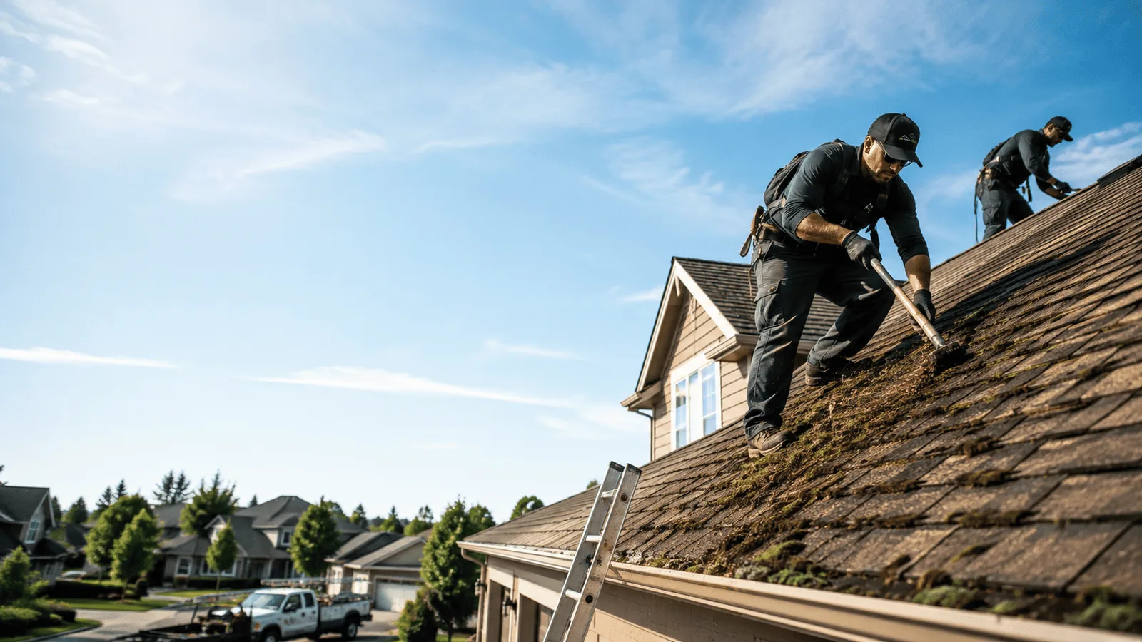 Roof Moss Removal in Canalou, MO near me